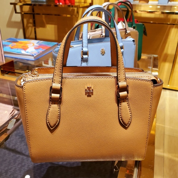 Tory Burch Bags Emerson Mini Top Zip Tote Bag Poshmark